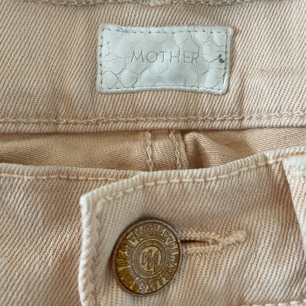 MOTHER “The Rascal Cuff” Jeans 25 - Picture 3 of 9